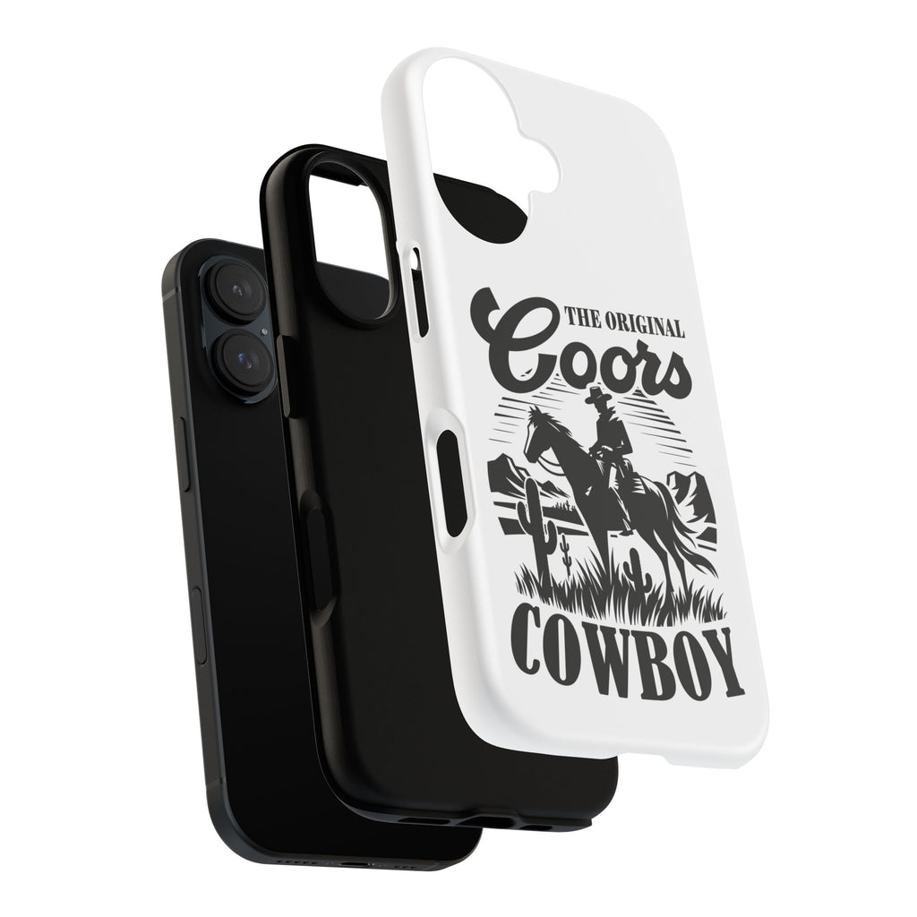Cowboy Phone Case – “The Original Coors Cowboy” Vintage Western iPhone Cover
