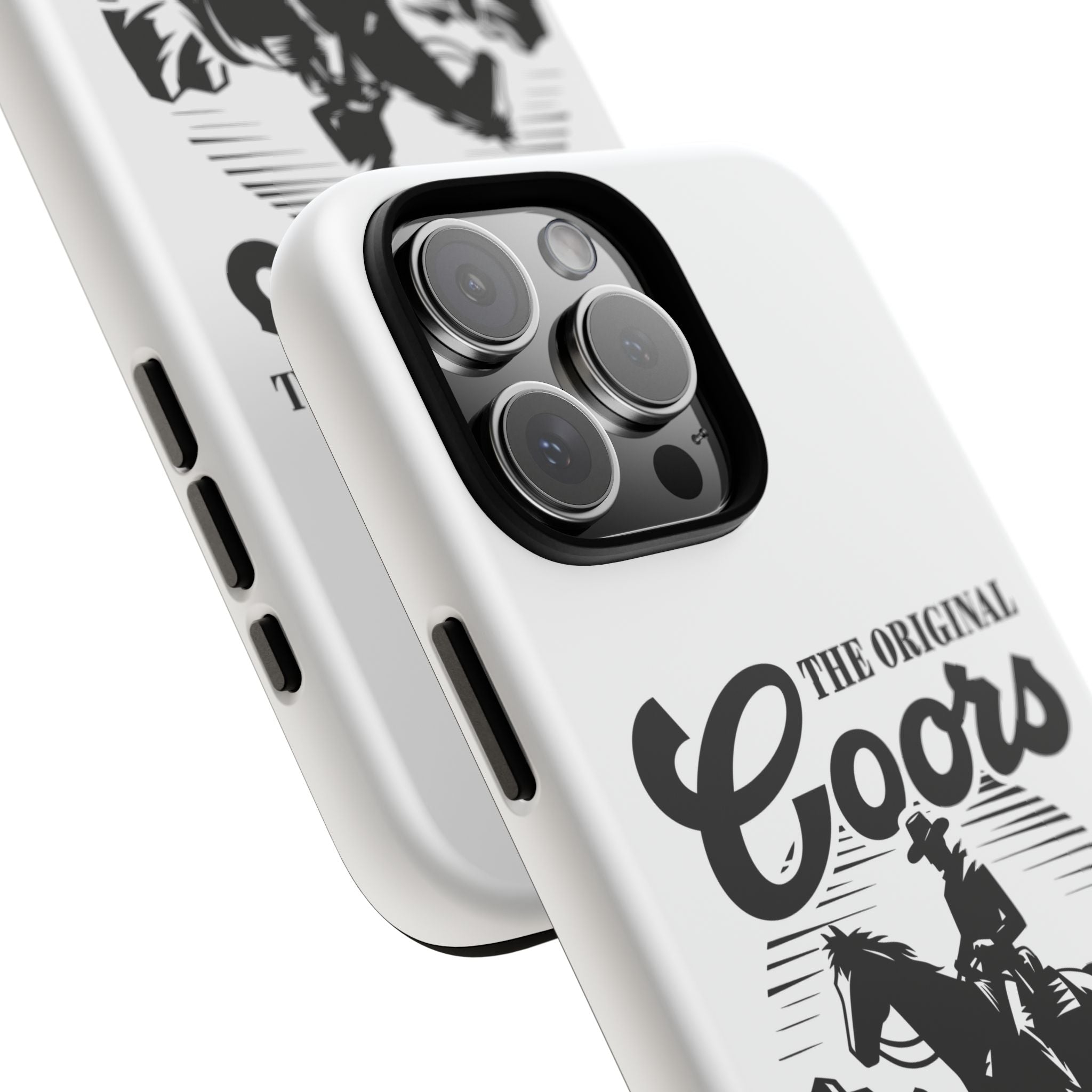 Cowboy Phone Case – “The Original Coors Cowboy” Vintage Western iPhone Cover