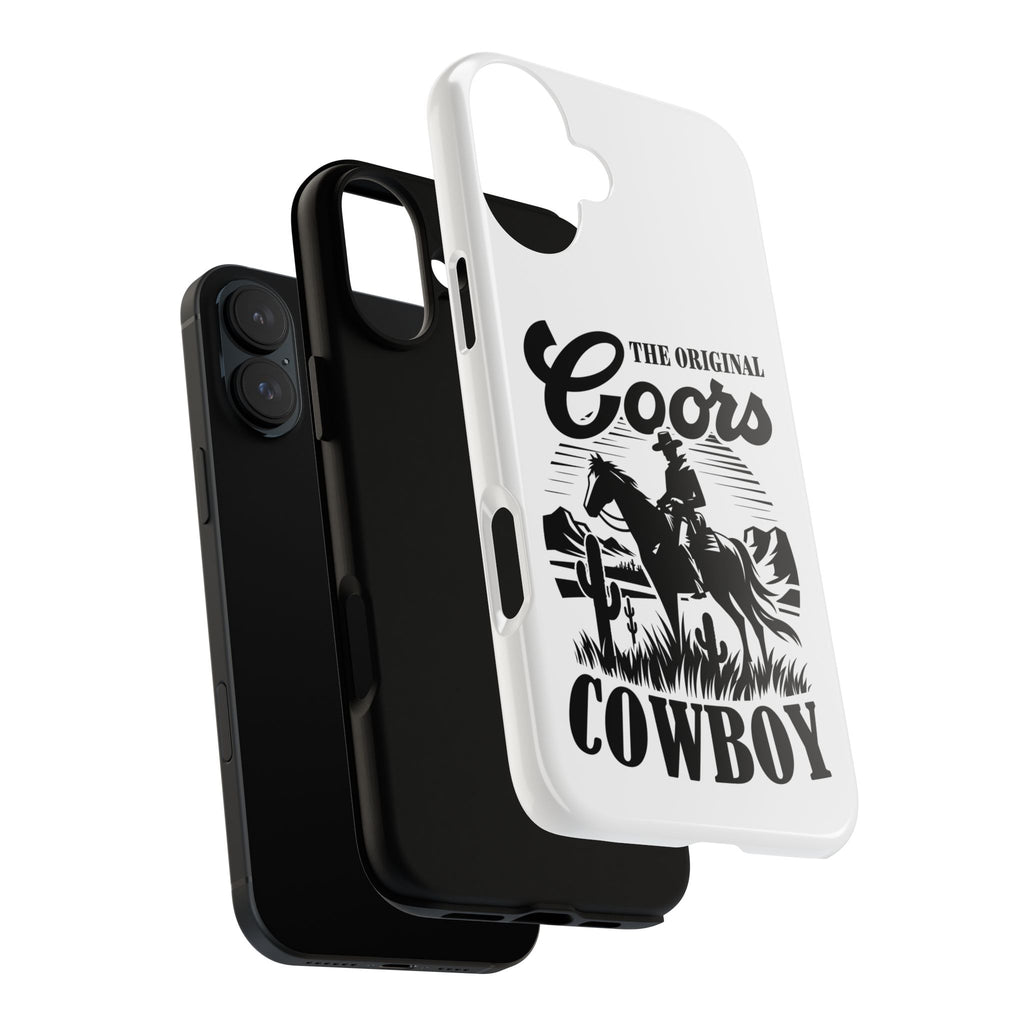 Cowboy Phone Case – “The Original Coors Cowboy” Vintage Western iPhone Cover