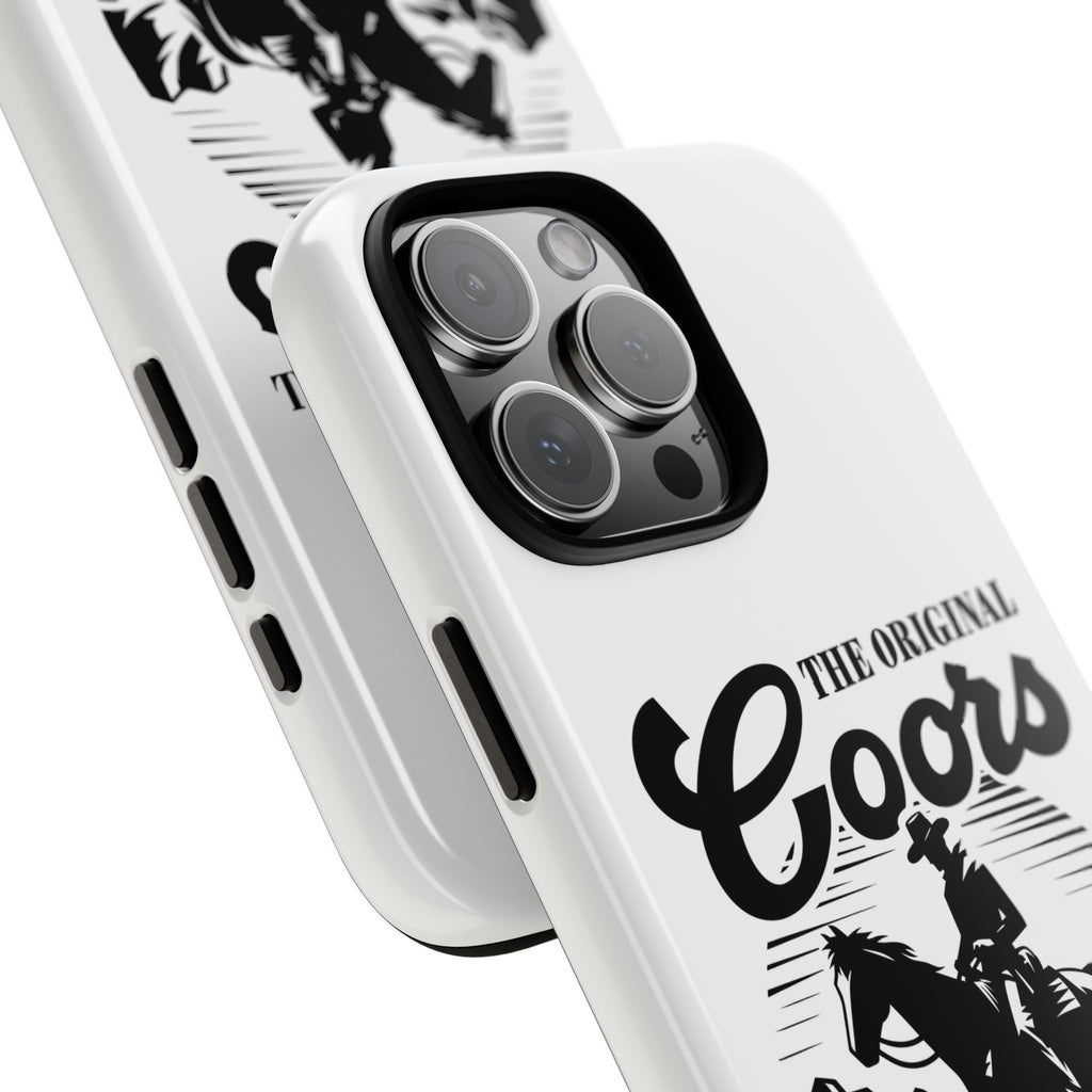 Cowboy Phone Case – “The Original Coors Cowboy” Vintage Western iPhone Cover