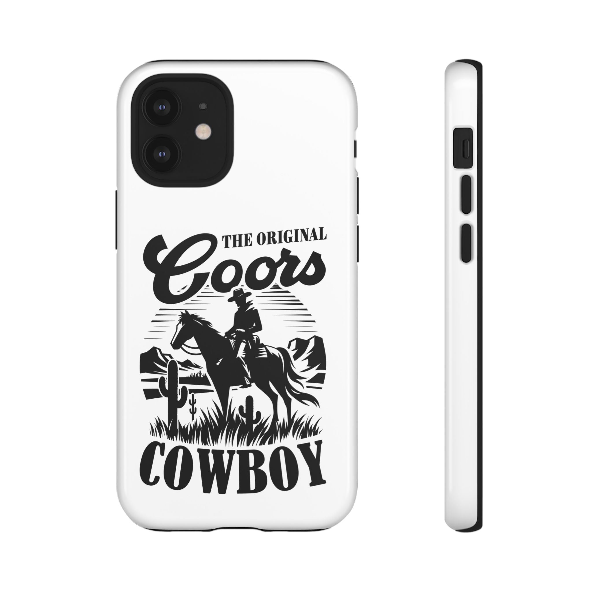 Cowboy Phone Case – “The Original Coors Cowboy” Vintage Western iPhone Cover