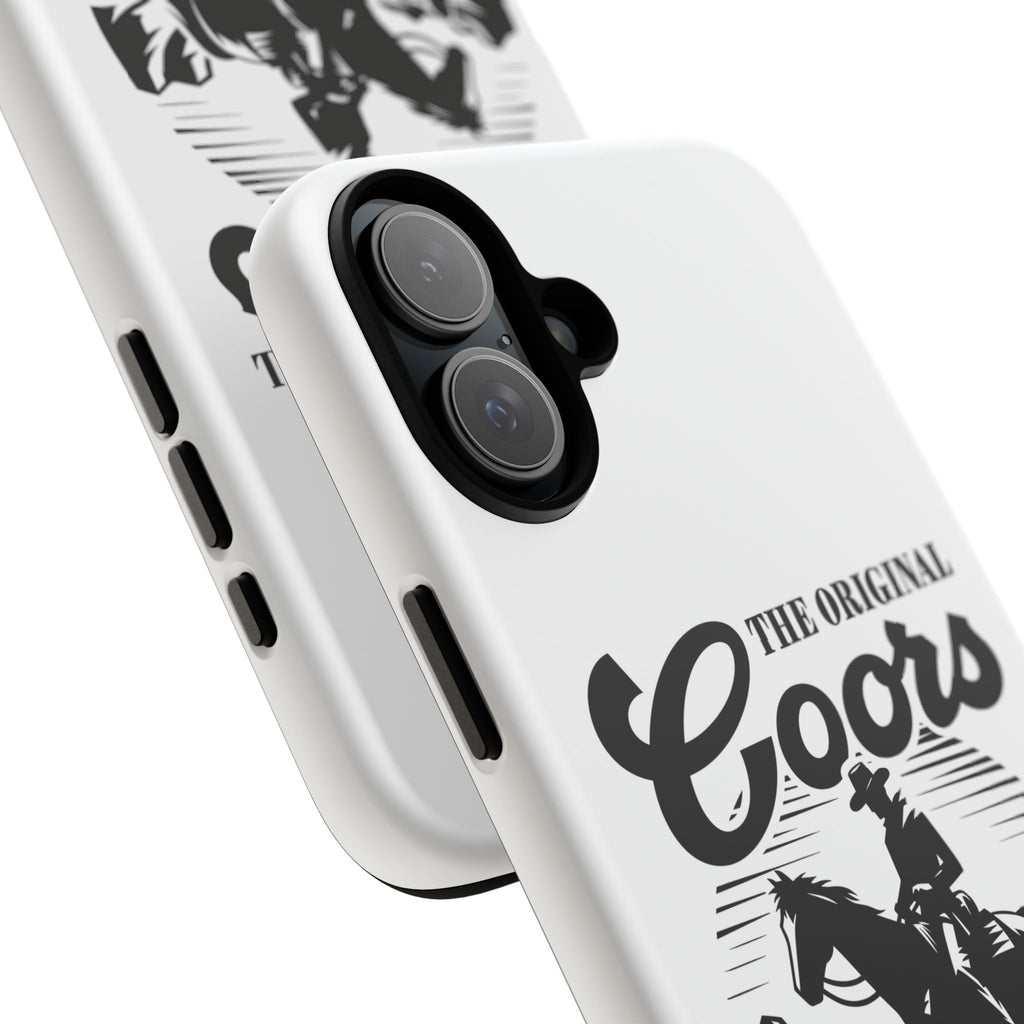 Cowboy Phone Case – “The Original Coors Cowboy” Vintage Western iPhone Cover