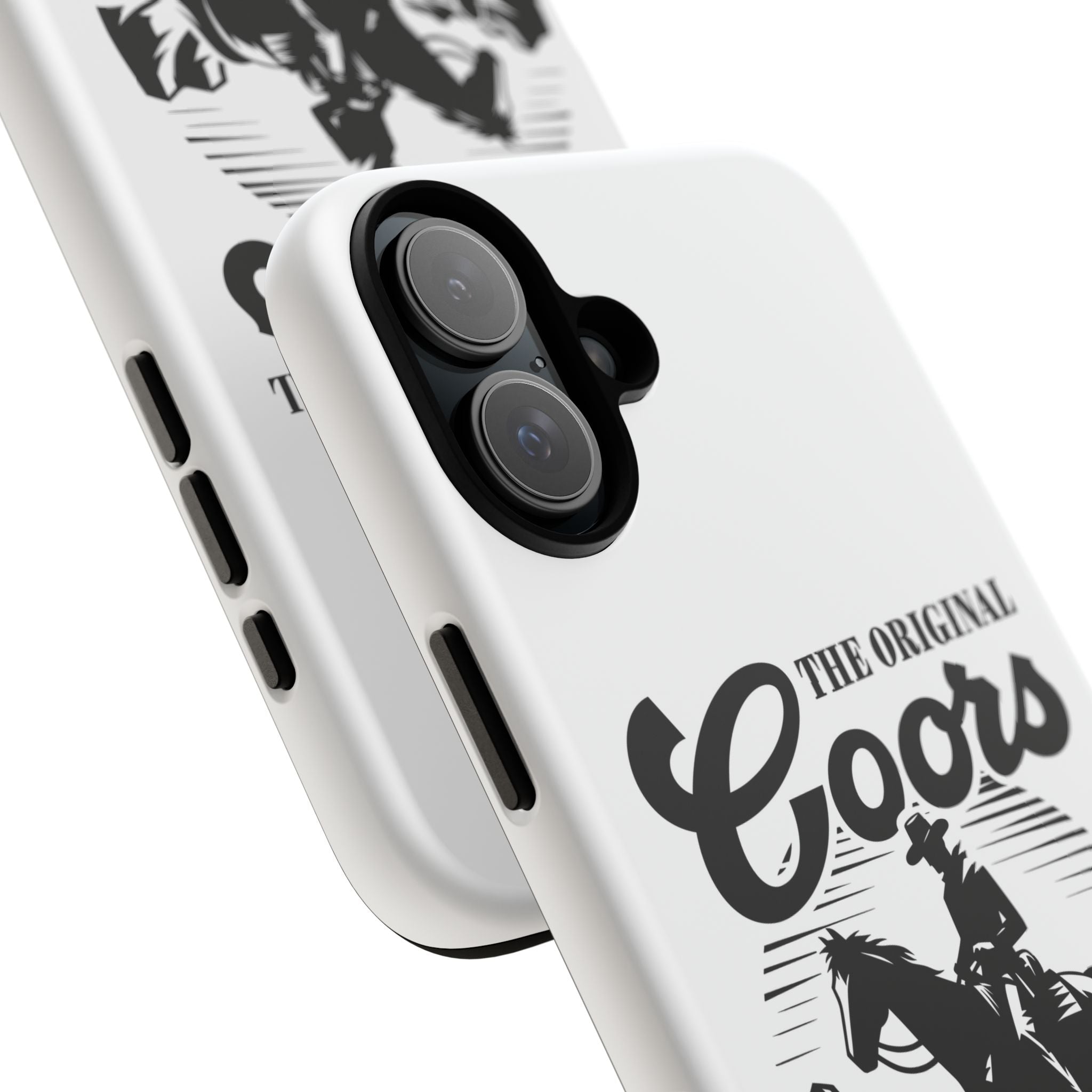 Cowboy Phone Case – “The Original Coors Cowboy” Vintage Western iPhone Cover