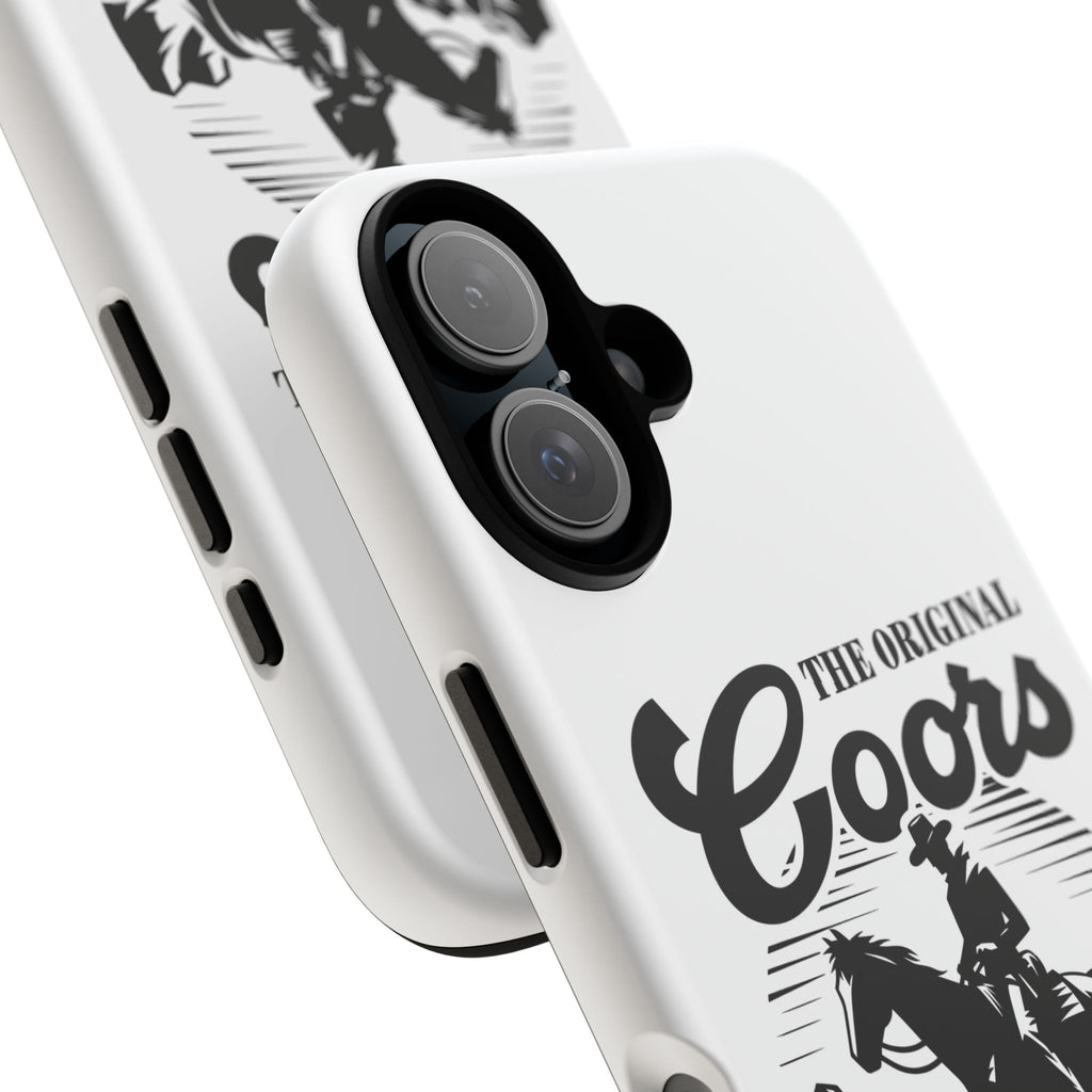 Cowboy Phone Case – “The Original Coors Cowboy” Vintage Western iPhone Cover
