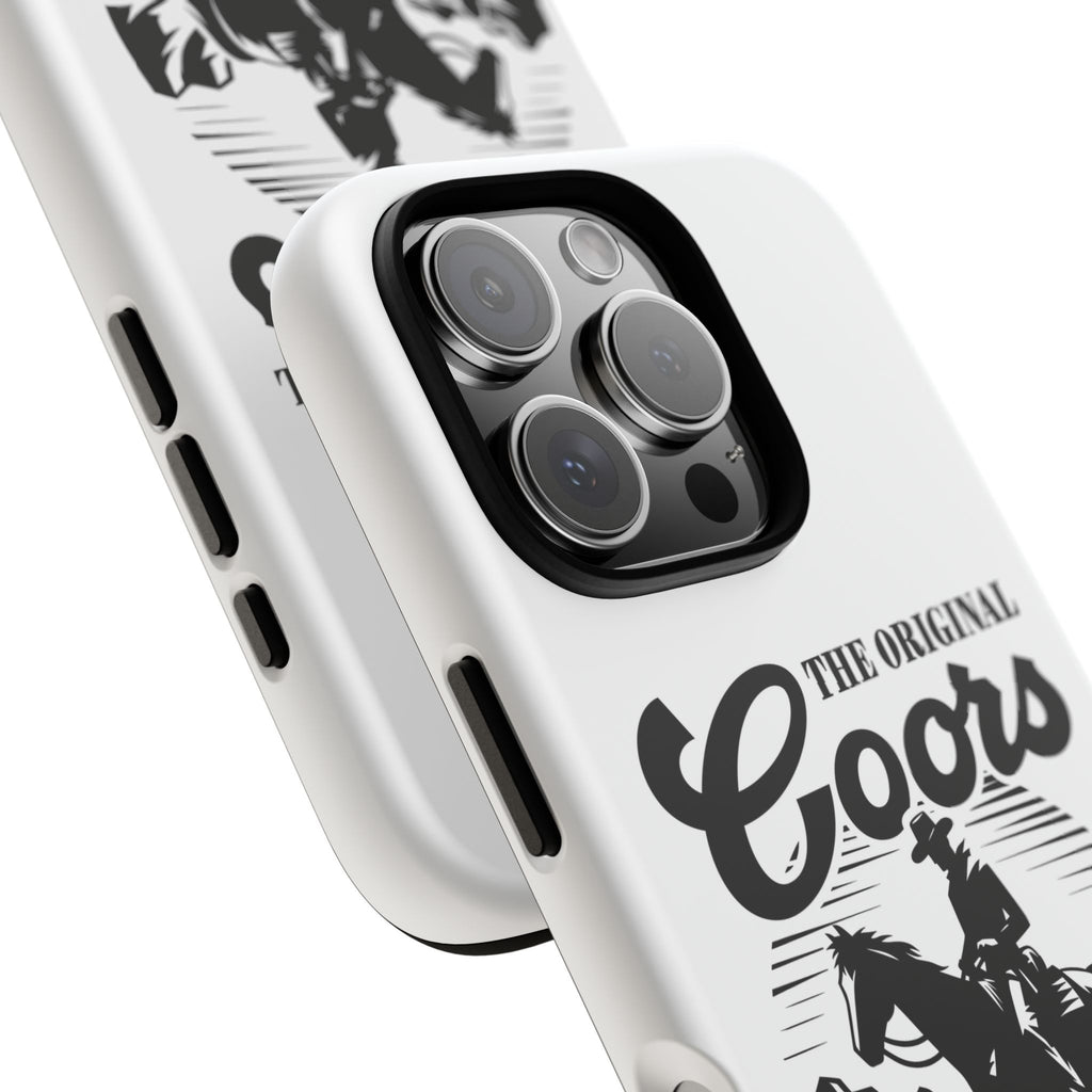 Cowboy Phone Case – “The Original Coors Cowboy” Vintage Western iPhone Cover