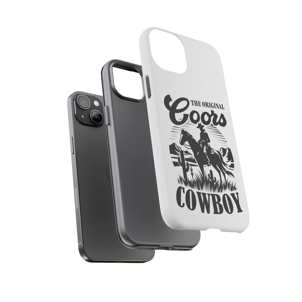 Cowboy Phone Case – “The Original Coors Cowboy” Vintage Western iPhone Cover