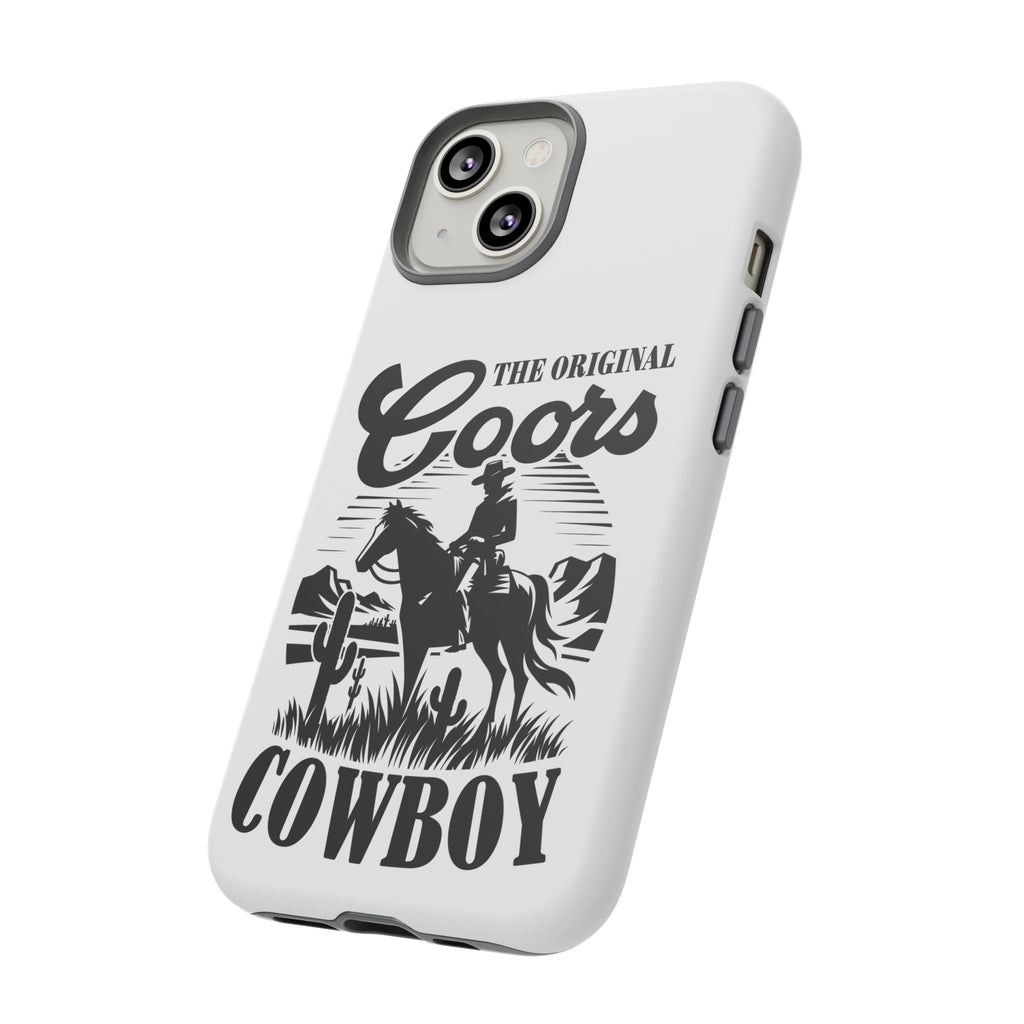 Cowboy Phone Case – “The Original Coors Cowboy” Vintage Western iPhone Cover