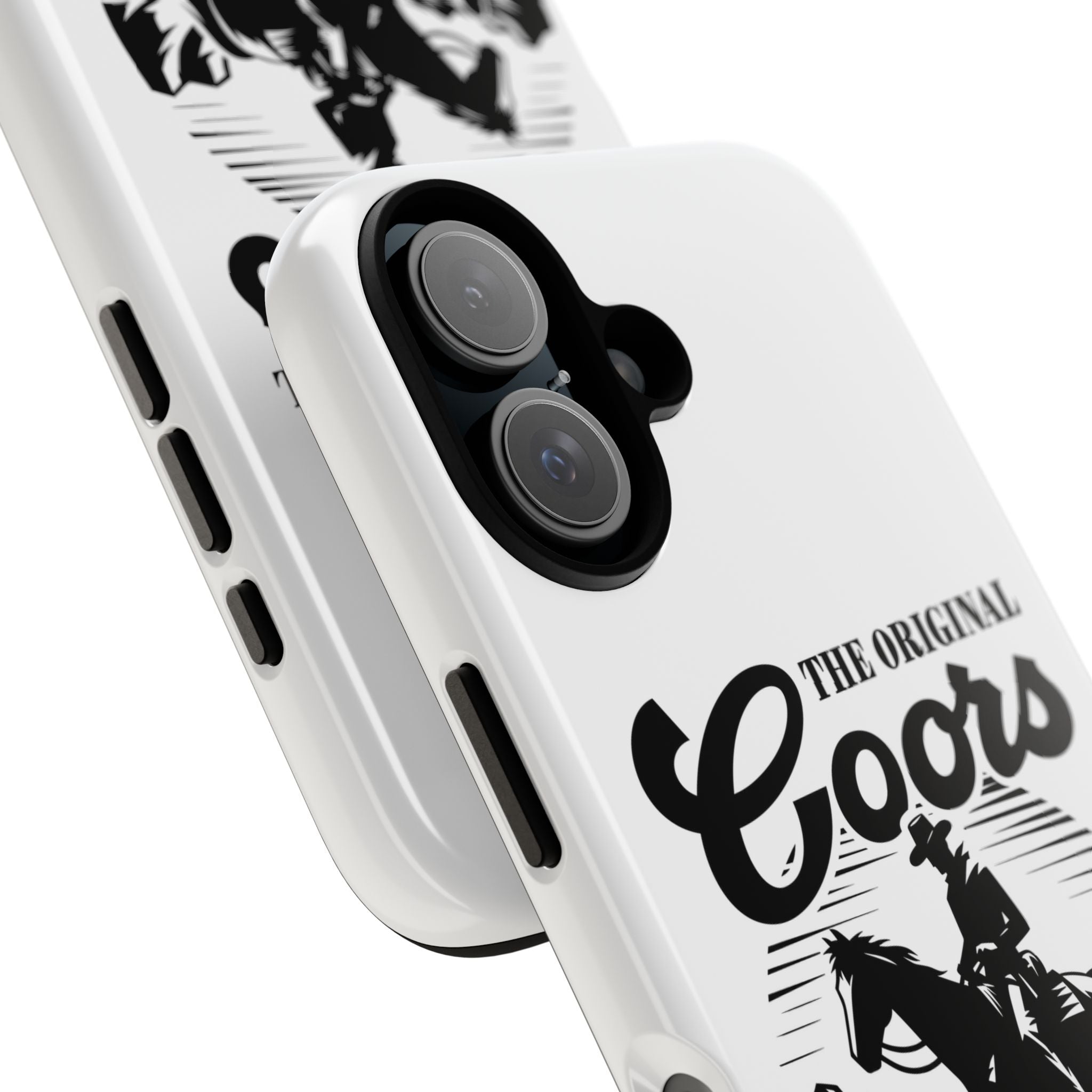 Cowboy Phone Case – “The Original Coors Cowboy” Vintage Western iPhone Cover