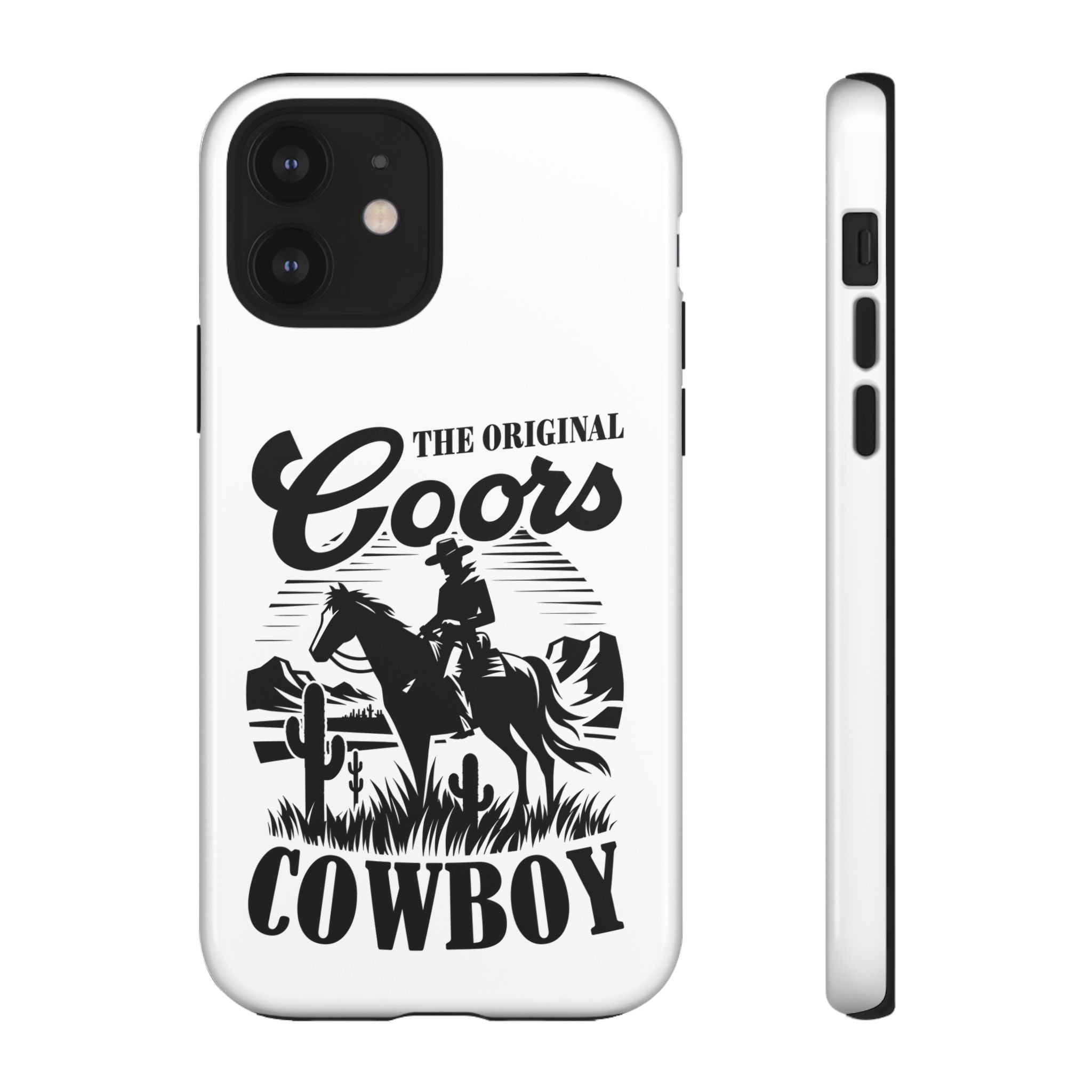 Cowboy Phone Case – “The Original Coors Cowboy” Vintage Western iPhone Cover