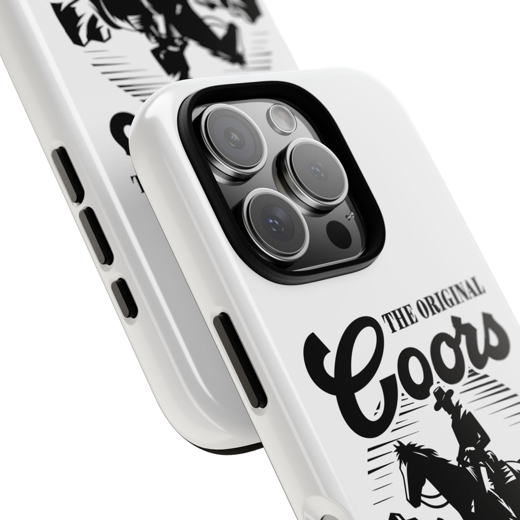 Cowboy Phone Case – “The Original Coors Cowboy” Vintage Western iPhone Cover